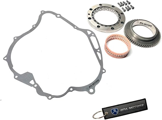 One Way Starter Clutch Gear Gaskets Fits Yamaha V Star XVS 1100 (1999-2009)