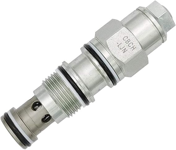 Hydraulic Counterbalance Valve Comparable Replacement to Sun Hydraulics CBCH-LJN, 10:1 pilot ratio, standard capacity