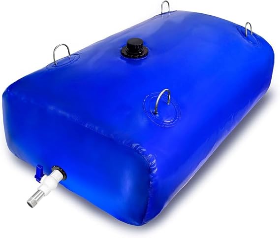 Collapsible Water Storage Bag, Large Capacity Portable Flexible Water Tank for Emergency, Drought and Fire Preparedness, Outdoor and Backup Use