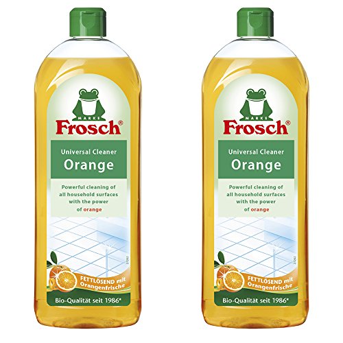 Frosch Natural Orange Universal All Purpose Cleaner Concentrate, 750 ml Pack of 2