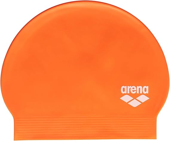 ARENA Unisex Adult Ultra Soft Latex Swim Cap Training and Fitness Swimming, Great for Long Hair, Reinforced Edge