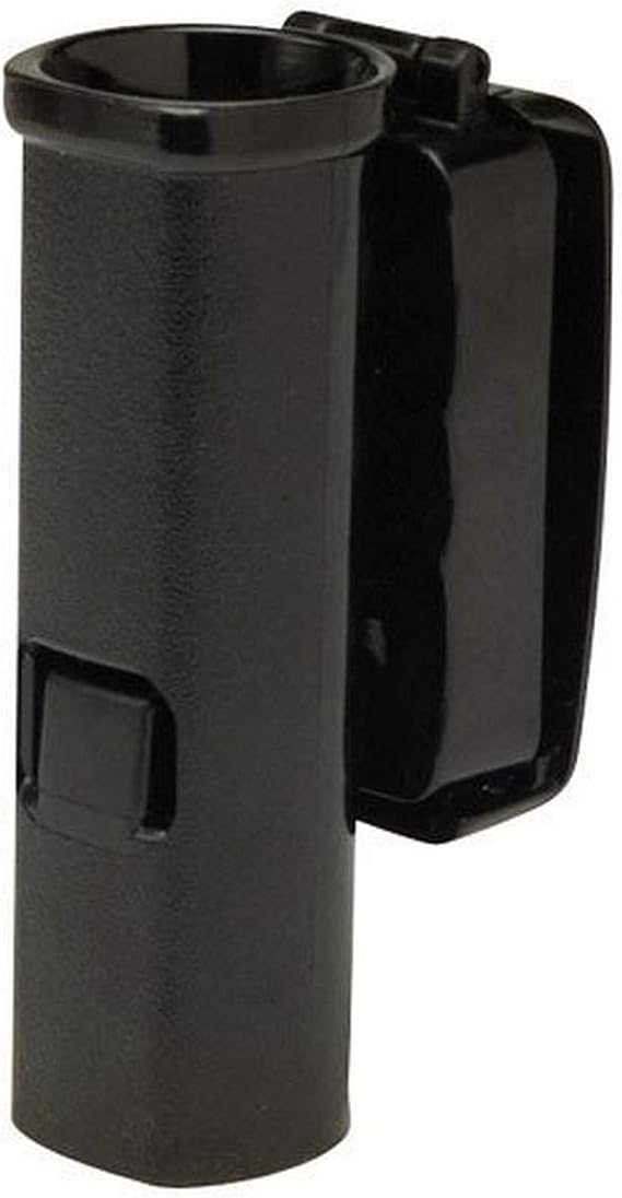 Monadnock 26-Inch Friction Lock Front Draw Baton Holder with 360 Degree Swivel (Low Carry) Clip-On Plain (Black)