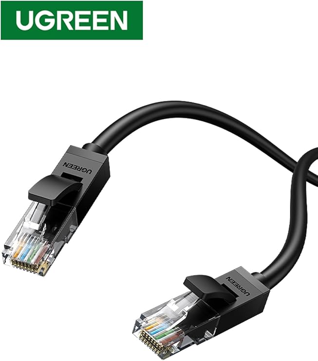 Ugreen CAT6 Ethernet Cable, Black, 10 Meters