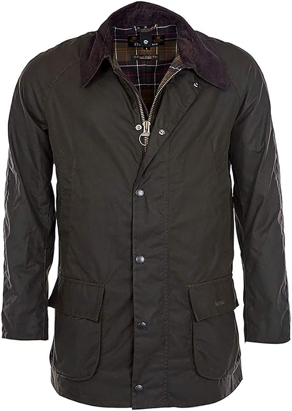 Barbour Bristol Wax Cotton Jacket Olive Small