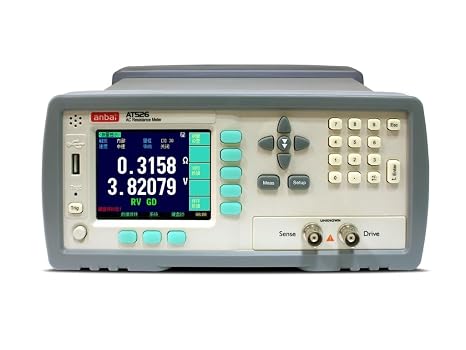 AT526 Battery Internal Resistance Tester Low Ohm Meter DC Voltage Meter
