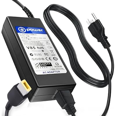 T-Power 65w90w Ac Dc Adapter Charger for Lenovo IdeaCentre ThinkCentre C260 C350 C360 C460 C470 C560 510 520 M53-M73-M93p All-in-One PC Tiny Desktop AIO