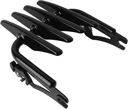 Stealth Luggage Rack Detachable Two-Up Mounting Luggage Rack for Harley Touring Street Glide Road Glide Road King Electra Glide Ultra Limited 2009-2026