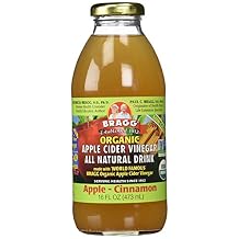Bragg Organic Apple Cinnamon Apple Cider Vinegar Drink,16 Ounce - 12 per case.