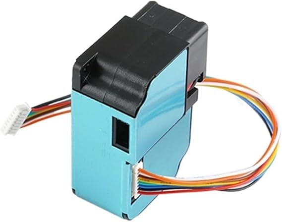 HEXEH PM2.5 Sensor 2PCS Winsen ZH03B Dust Sensor Module PM2.5 Particle Diameter 0.3-10um Air Quality Detection UART/PWM Output Accurate Data