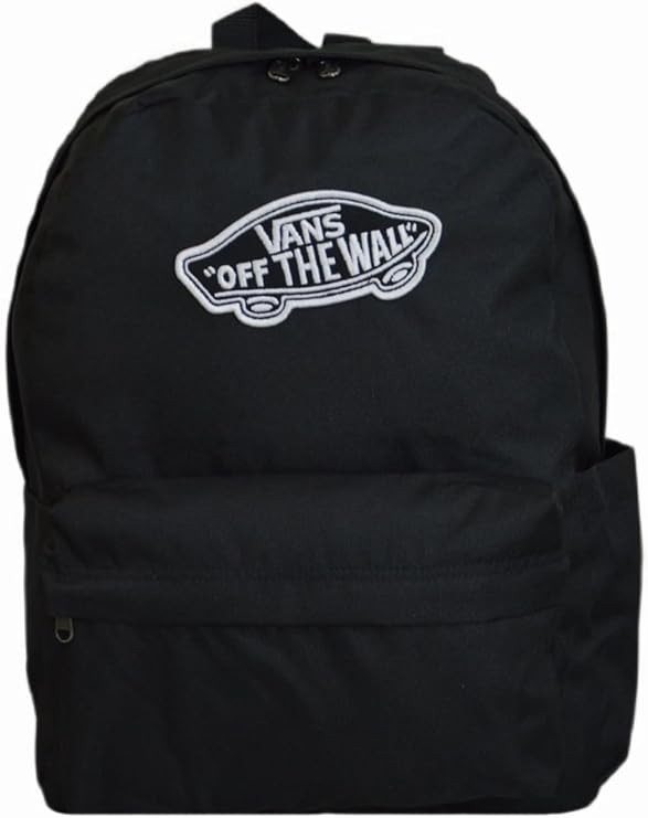 Vans Men's 22L Old Skool Classic Board Backpack, Black/White, One Size