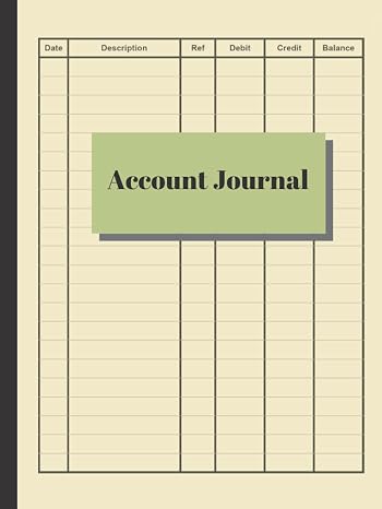 Account Journal: Simple Ledger | Cash Book Accounts Bookkeeping Journal for Small Business | 120 pages, 8.5 x 11 | Log & Track & Record Debits & Credits