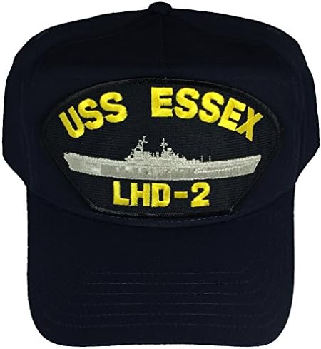 EC USS Essex LHD-2 Hat - Navy Blue - Veteran Owned Business