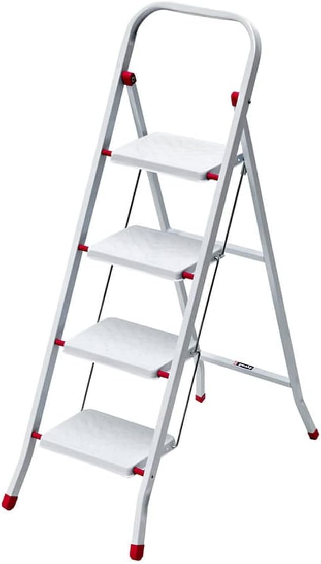 Practical Metal Ladder White
