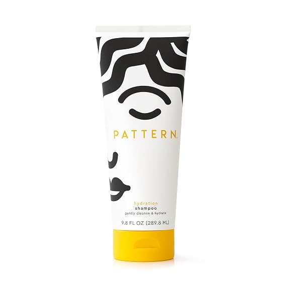 PATTERN Beauty by Tracee Ellis Ross Hydration Shampoo w Honey, Aloe Vera, Biotin and Tea Tree Leaf Oil 9.8 fl oz - Rich Moisture for Curly Hair 3a-4c