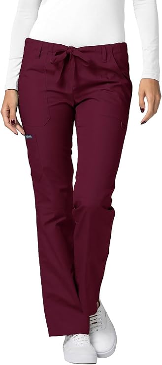 Adar Universal Scrubs for Women - Drawstring Straight Leg Scrub Pants