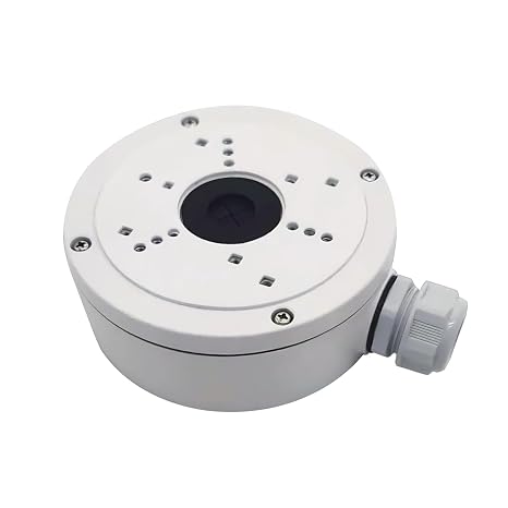 DS-1280ZJ-S Junction Box Compatible with Fixed Turret & Bullet Cameras DS-2CD2047G2-LU, DS-2CD2087G2-LU, DS-2CD2T87G2P-(L) SU/SL, DS-2CD2T47G2P-(L) SU/SL, DS-2CD2643G2-IZS, 2CD2683G2-IZS(White)