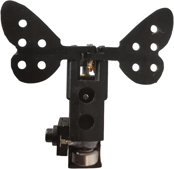 Mechanical Butterfly with Automatic Opening And Closing of The, Party Engine, black