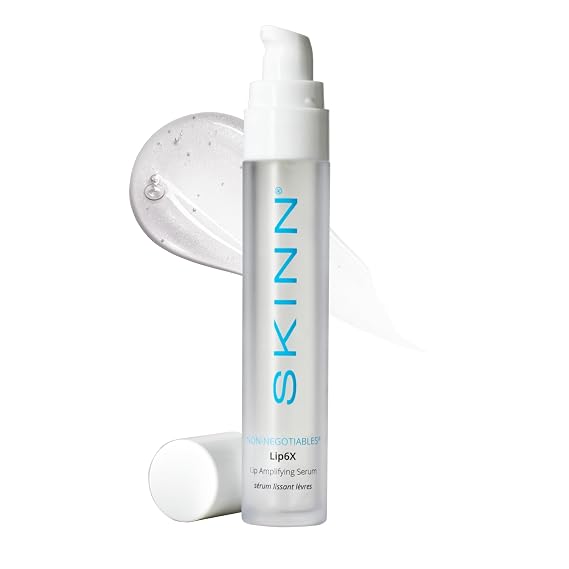 SKINN Lip Amplifying Serum, Lip6X with Peptides | Deep Moisturizing Serum Plumps, Hydrates, Smooths & Boosts Collagen Production - Lip Care Products for Women