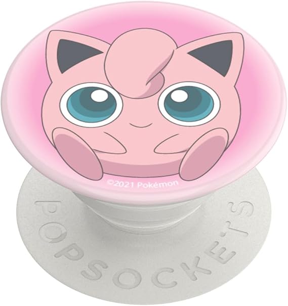 PopSockets Adhesive Phone Grip, Holder, Phone Stand, Pokemon - Jigglypuff Ombre
