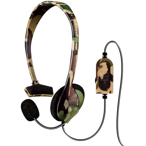 dreamGEAR Broadcaster Wired Headset for the PS4 with Flexible Boom Microphone and Inline Volume/Mute Control (DGPS4-6420)