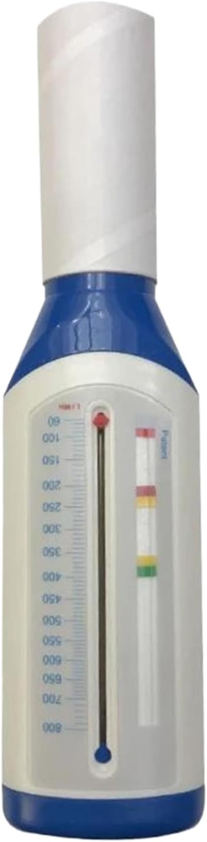 Spirometer Portable Peak Flows Meter Personal Pocket Incentive Spirometer Adult with Scale & Mouthpiece Breathing Exercise Device for Lungs Asthma Monitor.