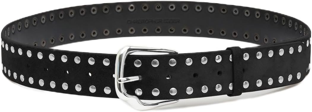 Maverick Suede Studded Belt