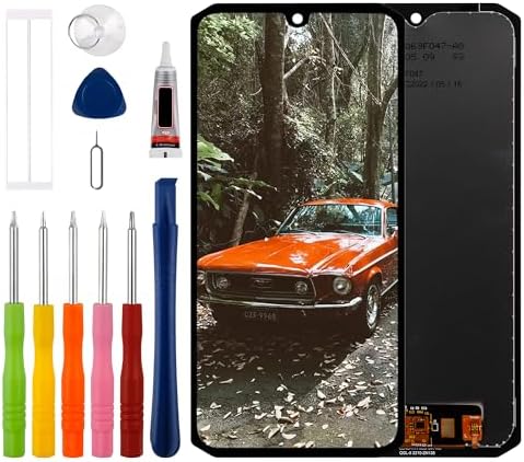 [New] Duotipa LCD Display Screen Digitizer Assembly Replacement for Doogee S98 6.3 with Technical Repair Tools Kit-Black