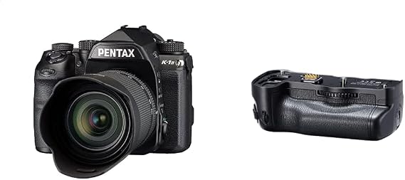 Pentax K-1 Mark II w/D-FA 28-105 WR Lens: 36.4MP Full Frame High Resolution Digital Camera with Pentax D-BG6 Digital Camera Battery Grips (Black)