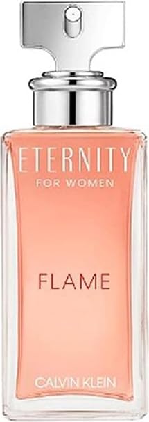 Calvin Klein Eternity Flame Eau De Parfum- Women's Floral Perfume With Notes of Mandarin & Sweet Pea Long Lasting Fragrance