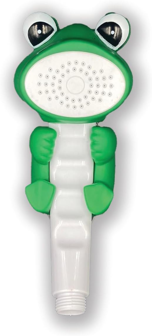 Bluefox Baby Shower Head with Cute Animal Figure – Mothers' Helper Educational Bath Toy, Easy Installation, Hand-Eye Coordination Developer, Colorful and Fun for Kids