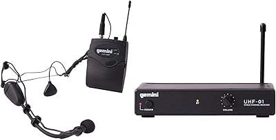 Gemini DJ UHF-01HL F1 Wireless Lavalier Microphone