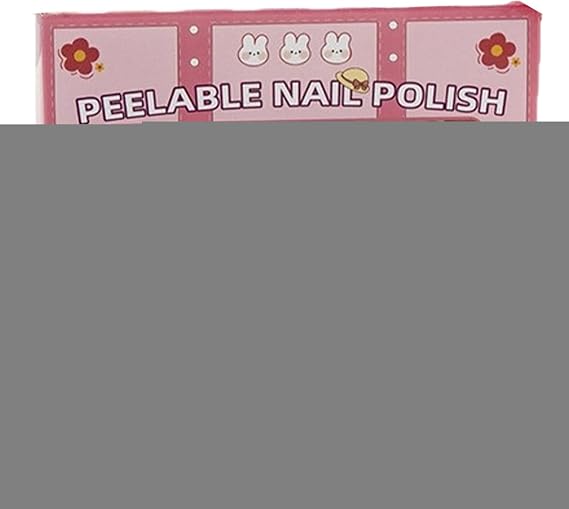 Kid Friendly Nail 6 Piece Peel Off Water Based Manicure