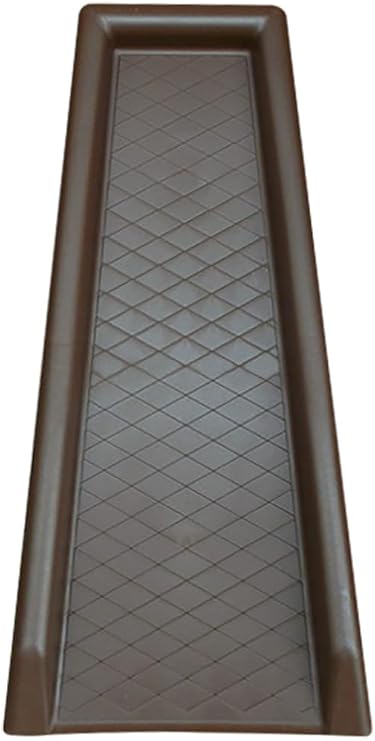 GEOBIN Yardfully Downspout Splashblock, Brown