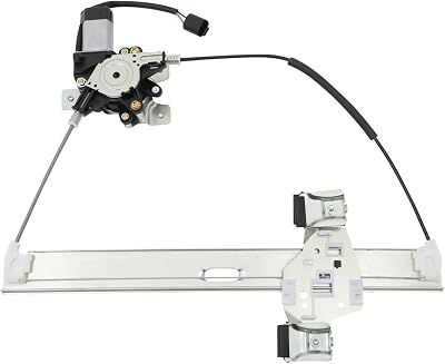 FINDAUTO Rear Right Side Power Window Regulator with Motor Replacement for Hummer H2 for 2003-2009, 751-708