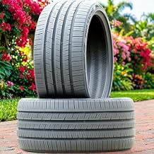 Set of 2 (TWO) Aplus PRO Racing All Season Passenger High Performance Radial Tires-235/35R20 235/35ZR20 235/35/20 235/35-20 92W Load Range XL 4-Ply BSW Black Side Wall UTQG 420AA