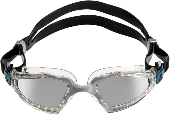 Aqua Sphere Kayenne Pro Safety Glasses, Black/White, Adjustable, Non-Slip