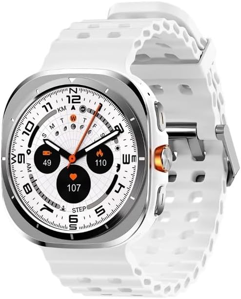 2025 NEW Microwear Ma27 Watch 7 ULTRA Smartwatch 1.45 Compass Sport Watch Bluetooth Call Function for Men And Women 47mm 1GB ROM (Gray)