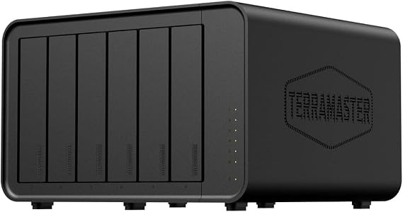 TERRAMASTER F6-424 NAS Storage 4bay - N95 Quad Core CPU 8GB DDR5 RAM 2.5GbE Port X2 Network Attached Storage Peak Performance for Business (Diskless)