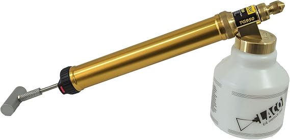 Laco TG950 Drywall Texture Gun - Professional Quality Texturing - Machined Brass Body