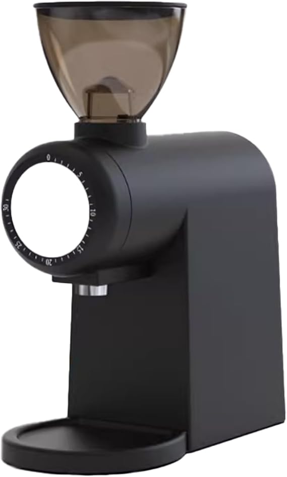 MISETTO M1004 Electric Coffee Grinder for Home Use with Precise Grinding,48mm Burr,Detachable Funnel Stand, Anti-static Design