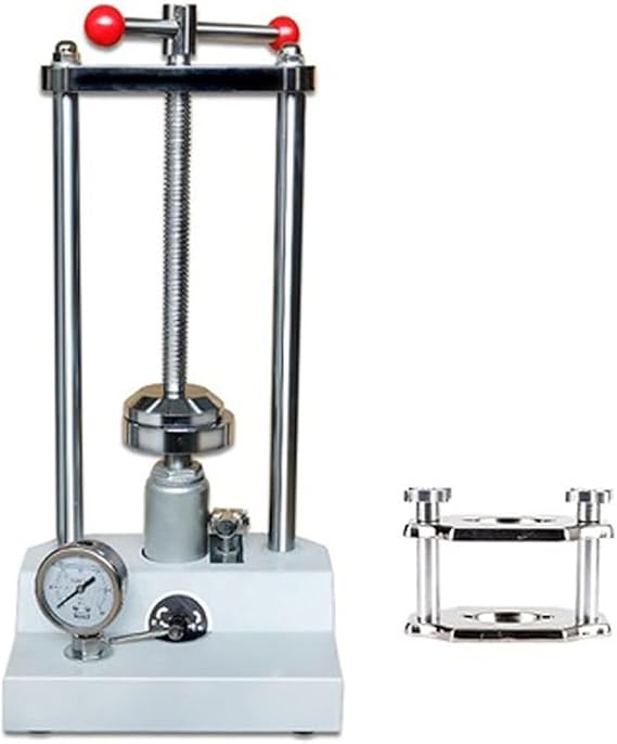 Hydraulic Dental Press Machine Denture Flask Pressure Laboratory Equipment. Simple Operation, Suitable for Beginners