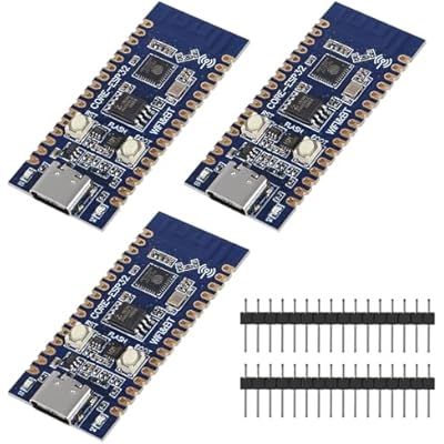 3 PCS ESP32-C3 ESP32 USB C Development Boards ESP32 C3 Microcontrollers with WiFi Bluetooth for Arduino Microprython