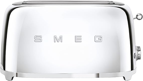 Smeg 4-Slice Toaster-Chrome