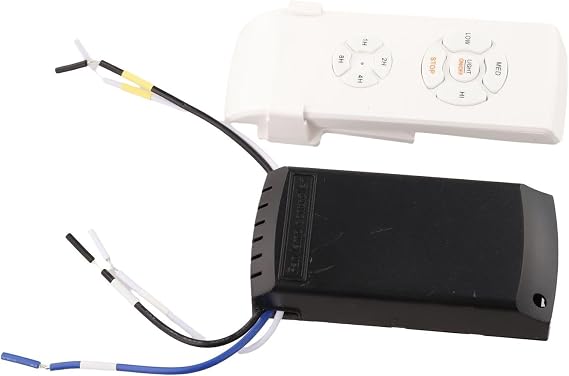 Ceiling Fan Light Remote Control Kit With 6 Speeds Timer For Ac Fans In Home Office Hotel Rooms And Restaurants Spaces