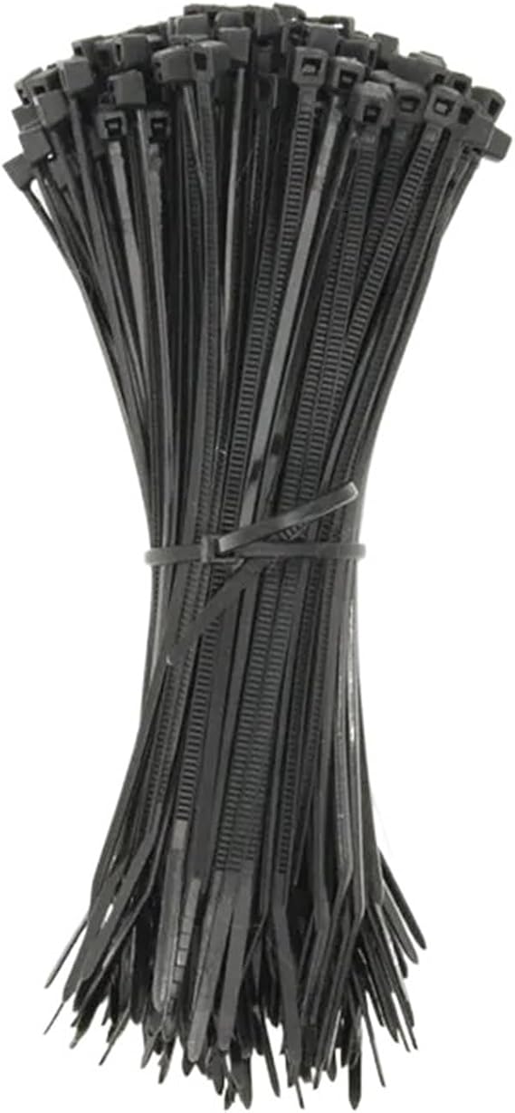 100Pcs Nylon Cable Self-Locking Plastic Wire Zip Ties Set 3 * 100 3 * 150 4 * 200 MRO Industrial Supply Fasteners Hardware Cable(3 * 150)
