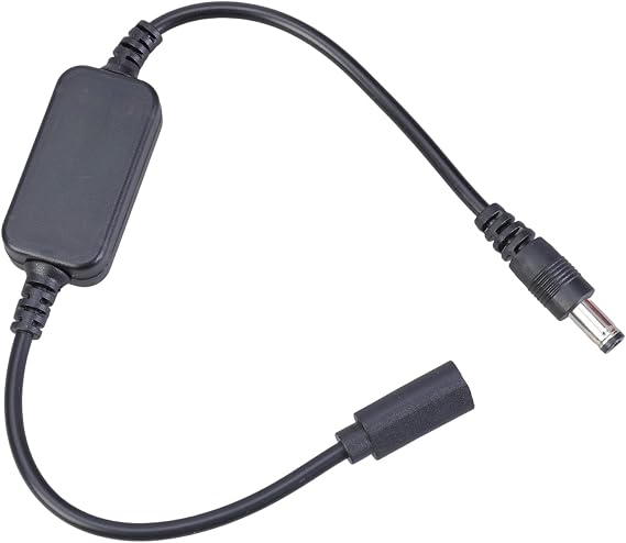 Type C Female to Male 5.5x2.1mm Power Connectors Adapter 12V Converters Cable for Efficient and Safe Charging Stepups Cable