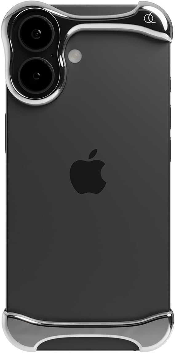 Arc Pulse Compatible with iPhone 17 Phone Case (2025), Minimalist Protective Shock Absorption Aerospace Grade Aluminum Shells + Elastomer Inlays Easy Fit 6.3 inch