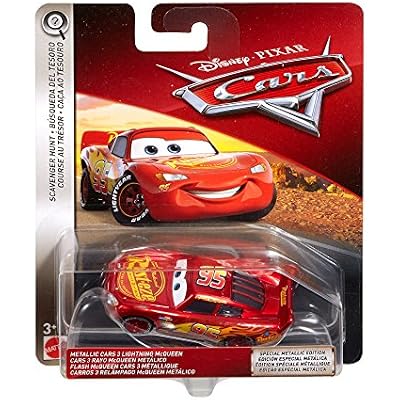 Disney Car Toys Die-cast Lightning McQueen Double Ransburg Vehicle