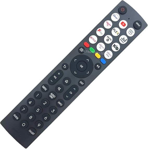 Original EN2N36H T325573 TV Remote Control For Hisense ERF3B86H ERF6B64H 40A4KTUK 32A4KTUK HT312758 T312758 65U7HQTUK 55U7HQTUK 65A9H 55A85HTUK HT264041 U8H QLED 4k Smart LED