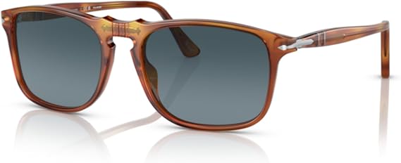 Persol PO3059S Square Sunglasses for Men +BUNDLE with ACCESSORY EYEWEAR KIT